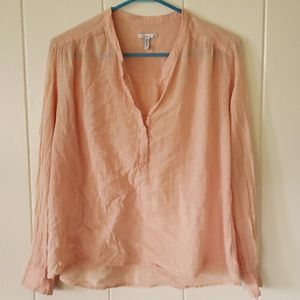 Oneill Womens Peach Slouch Long Sleeve Top Size M
